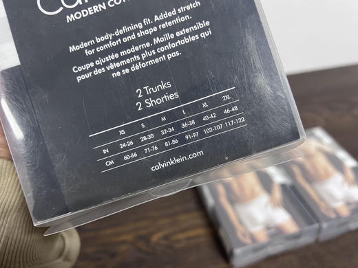 特价正品CK全棉内裤，孟加拉产，一盒两条，只有S和L码。原价360一盒，特价99包邮 商品图2