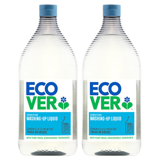 Ecover比利时原装进口天然植物配方环保洗洁精，加倍浓缩，1瓶抵19瓶，安全到可以喝的洗洁精 商品图4
