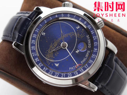 YL百达翡丽星空6102梦幻星空腕表横空出世，不负众望：真星空轨道表盘 商品图3