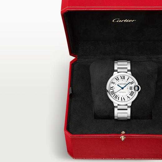卡地亚 Cartier Ballon Bleu de Cartier 蓝气球腕表 36毫米 精钢 自动上链 WSBB0048 商品图1