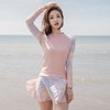 泳衣女分体运动风裙式长袖防晒学生游泳课韩国遮肚显瘦温泉游泳装 商品缩略图2