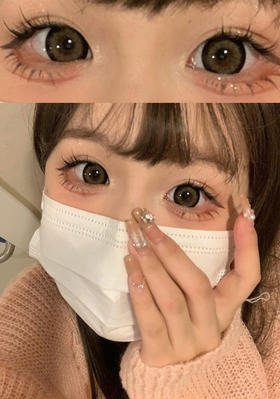 平价大直径丨奶栗熊·Pfgirlcon丨14.5mm（年抛/2片装）