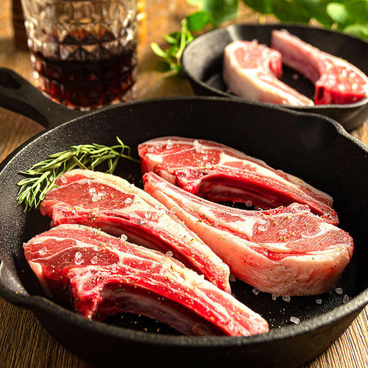 西鲜记 盐池滩羊 羔羊法式小切450g/袋 烧烤季 商品图3