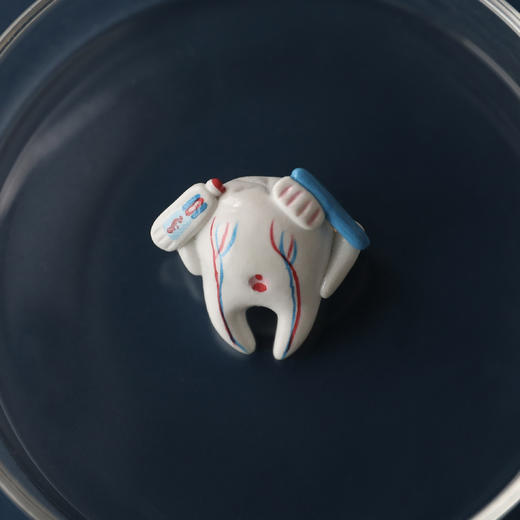 七口「刷牙」胸针 商品图0