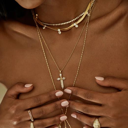 订购8周到｜Lili Claspe-Reese-锆石 项链［美国设计师］ 商品图4