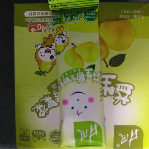 甘风 益生菌发酵果浆 雪梨果条 袋装 570g 商品图0