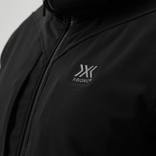 X-BIONIC 旷野加绒保暖软壳衣 男子户外防风防泼水连帽外套 22870 商品图4
