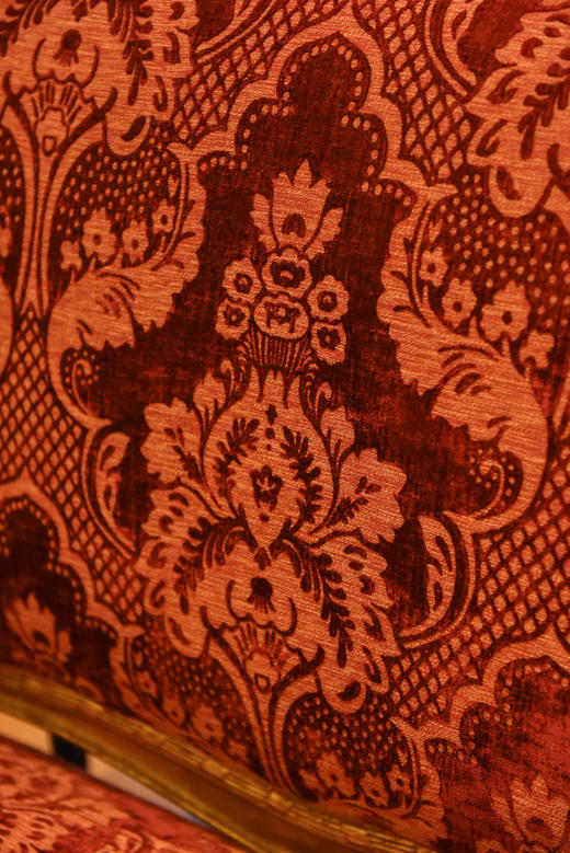 国内现货独角鹿西洋古董家具法国19世纪路易十五风实木鎏金扶手椅 商品图3