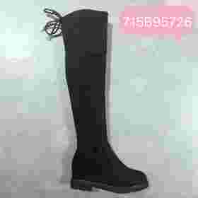 新品弹力绒加绒内增高高靴715B95726