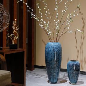 E-YX-蓝色妖姬花瓶