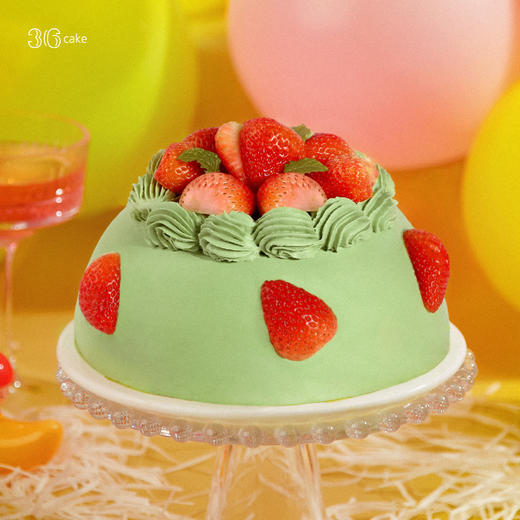 开心果草莓堡，可选1.5/2.5磅（s）okt 商品图1