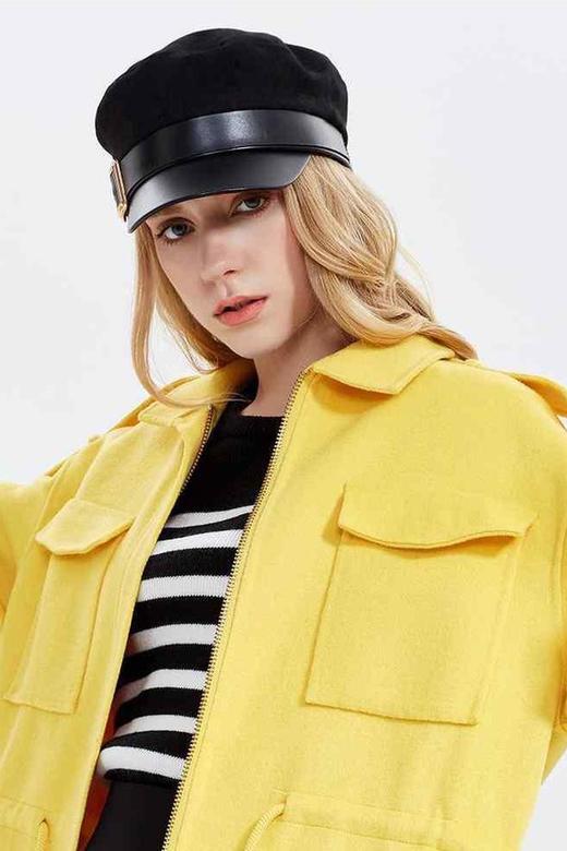 FIVE PLUS（5+） 亮黄色羊毛双面呢外套 10248 商品图4