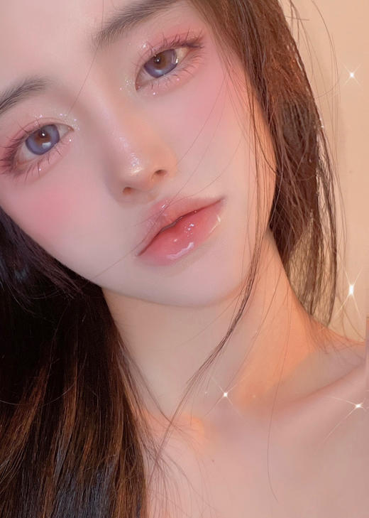 【年抛、大直径日抛】少女时代 oceangirl | 大直径14.5，着色13.9 | 【完整的选款色板在详情页内，同品牌多副更划算】紫色美瞳 商品图2