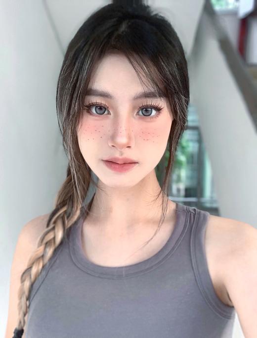 【小红书推荐款】imudi 奶蓝灰，年抛/直径14.2/着色13.4，138/一副，238/两副，268/三副 商品图4