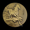 徐悲鸿奔马铜章 上海造币 商品缩略图0