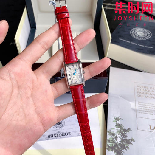 原单狠货来袭！渠道货！林志玲同款！浪琴表黛绰维纳鳄鱼皮系列！ 商品图0