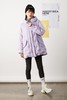 ELLA JADE 星座刺绣紫色连帽羽绒服 8454 商品缩略图1