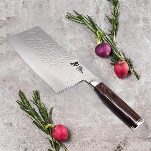 日本贝印旬刀菜刀中华刀大马士革钢刀具锋利厨师刀厨房刀 商品图1