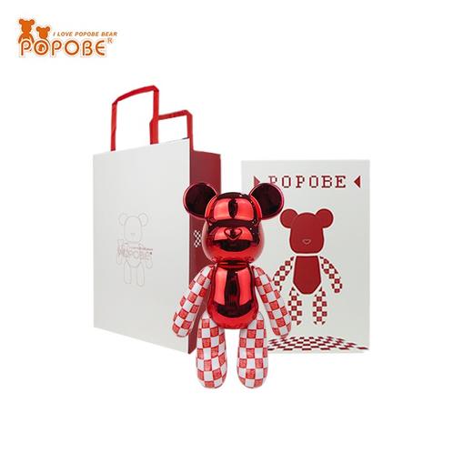 J-POPOBE-25003D正版10寸暴力熊限量版电镀+转印技术 商品图0