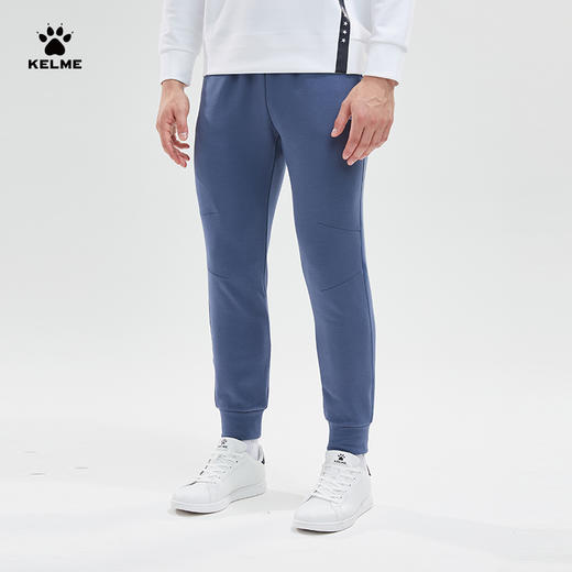 卡尔美加绒针织运动裤男2022冬季新款运动长裤休闲加厚卫裤 商品图1