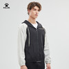 卡尔美连帽梭织外套男2022秋冬新款撞色拼接开衫运动服夹克 商品缩略图2