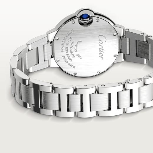 卡地亚 Cartier Ballon Bleu de Cartier 蓝气球腕表 33毫米 精钢 自动上链 WSBB0046 商品图4