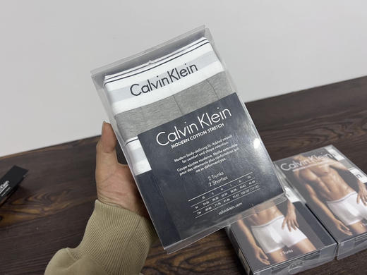 特价正品CK全棉内裤，孟加拉产，一盒两条，只有S和L码。原价360一盒，特价99包邮 商品图1