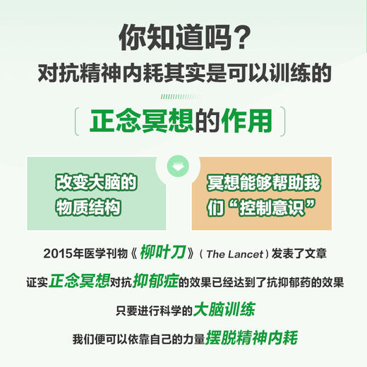 再见 脑疲劳：44种正念疗法科学消除脑疲劳 商品图1