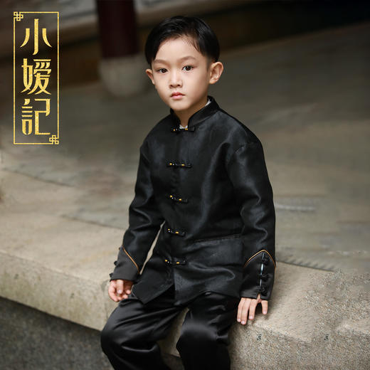 非质量问题不退换哦~小嫒记 男童年服 祥瑞 商品图0