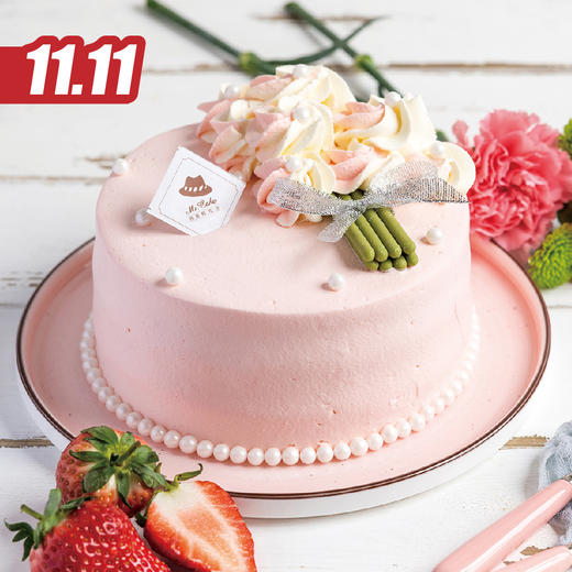 仅此一天秒杀【妈妈是女神】鲜奶蛋糕-妈妈，不管岁月如何待你，你永远是我的女神（福州） 商品图0