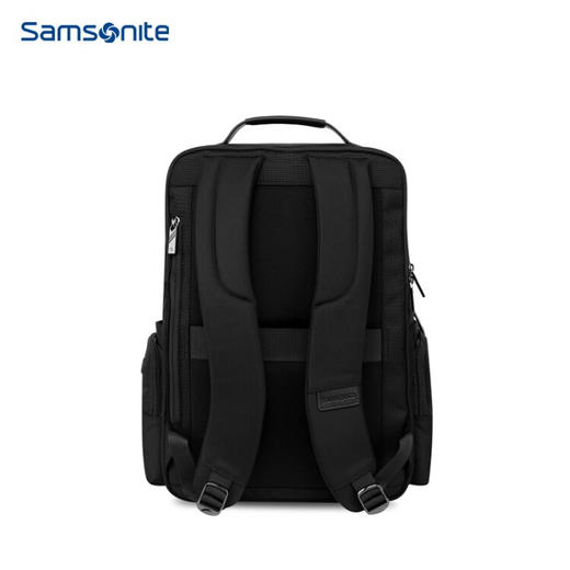 新秀丽  大容量休闲双肩包 NV6-09005 黑色 商品图2