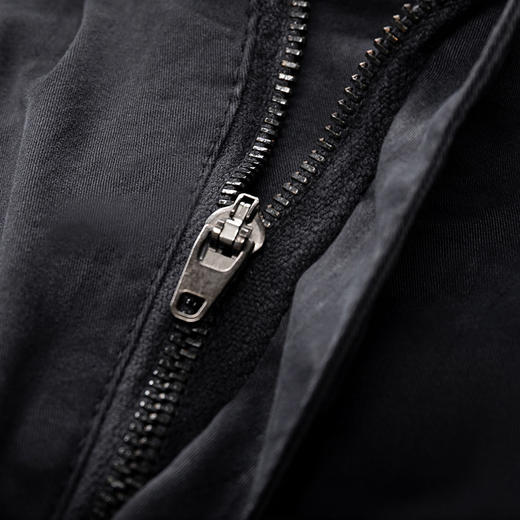 卡尔美梭织工装裤男2022早春秋款宽松束脚百搭黑色休闲裤子 商品图3