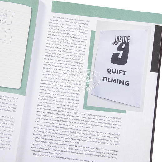 预售 【中商原版】9号秘事的内部人士指南 获奖 BBC 电视剧的幕后故事 英文原版 The Insider s Guide to Inside No9  Mark Salisbury 商品图4