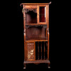 独角鹿西洋古董家具19世纪法国出品Viardot风格木制镶嵌展示柜 商品缩略图0