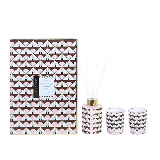 AromaLight   无火香薰  青春派礼盒套装  人间蜜桃 商品图0