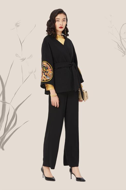 ELLA JADE 重工龙纹刺绣中国风外套 8724 商品图1