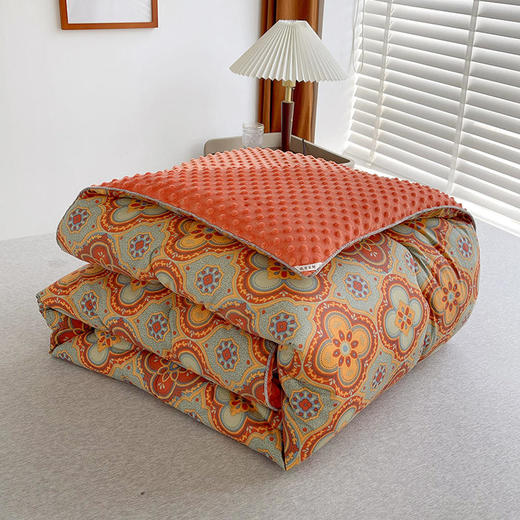 XLFZ 628 全棉A类大豆纤维冬被子被芯加厚春秋被 商品图8