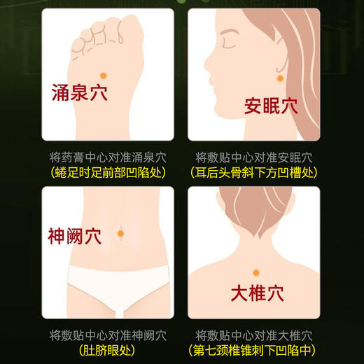 买一送一，多买多送！【睡前一贴，快速入睡】睡眠贴肚脐穴位贴多梦眠乐贴 商品图3