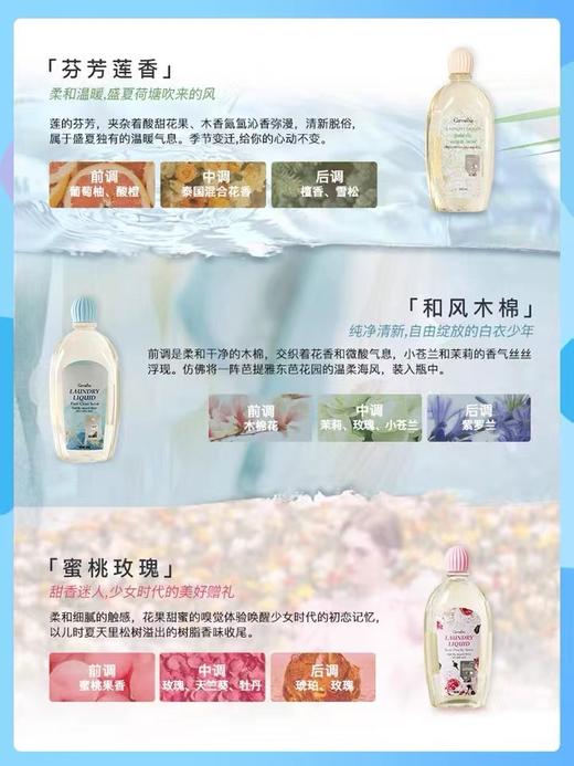 芝芙莲 内衣洗衣液（和风木棉）500ml 商品图3
