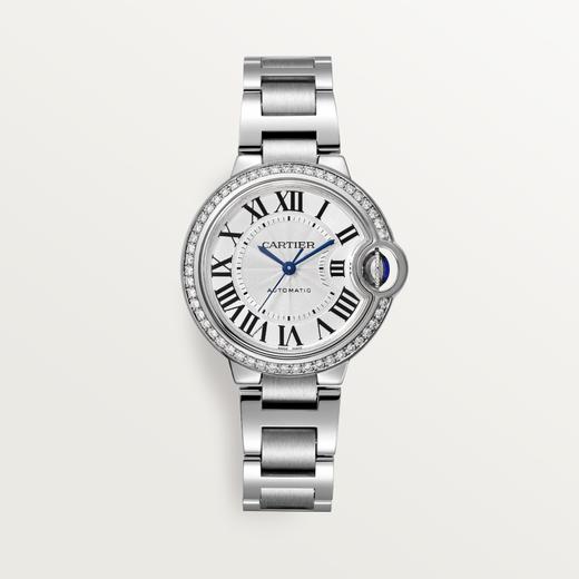 卡地亚 Cartier Ballon Bleu de Cartier 蓝气球腕表 33毫米 精钢 自动上链 W4BB0023 商品图0
