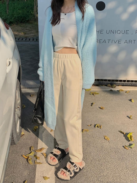 【显瘦遮肉又有范】灯芯绒休闲裤修饰腿型凸显大长腿舒适减龄不挑身材秋冬加厚款 商品图2