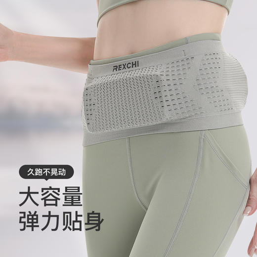 「三色可选！多功能运动腰包」新款大容量腰包 男女户外跑步骑行多功能腰包防滑落运动鞋包 商品图0