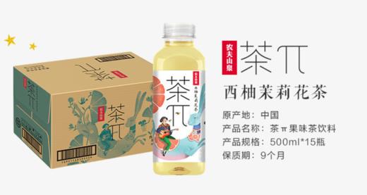 农夫山泉茶π西柚茉莉花茶500ml*15瓶 商品图0