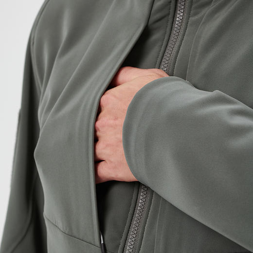 X-BIONIC战神软壳衣 户外加绒保暖防风防泼水外套连帽夹克男22588 商品图3