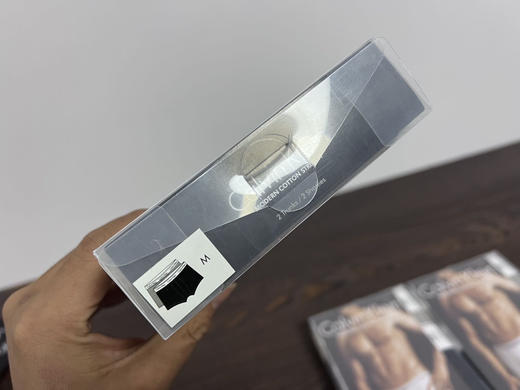 特价正品CK全棉内裤，孟加拉产，一盒两条，只有S和L码。原价360一盒，特价99包邮 商品图3