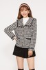 Le Malene 法式复古千鸟格外套 10045 商品缩略图0