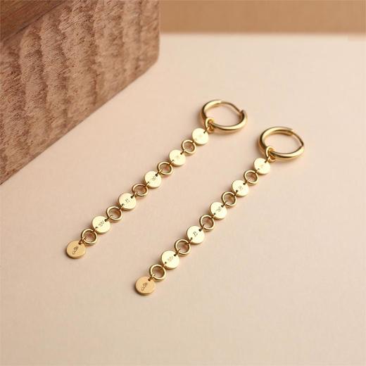 真言系列 六字真言银镀金耳坠 醍醐xZEEMOU ZENG原创设计 商品图0