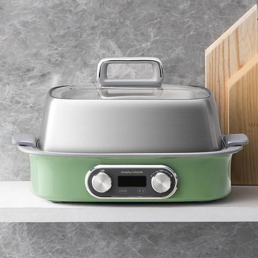 摩飞极速蒸锅MR1168（绿色）（次日起提配） 商品图0