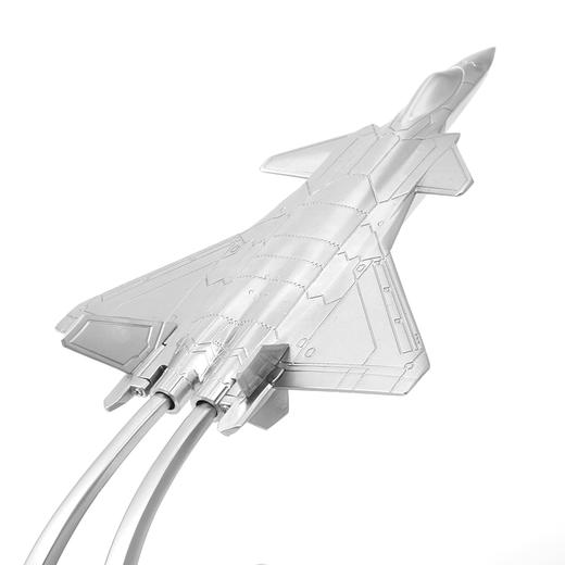 特尔博14cm歼20全合金战斗机j20隐形飞机模型珠海航展航空工业版 商品图12