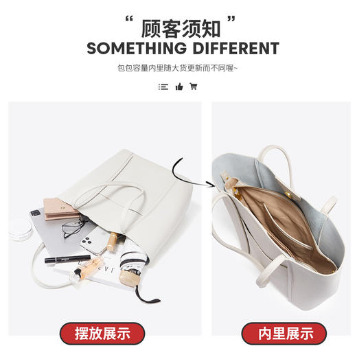 【立减30元】Safiya/索菲娅二层牛皮托特包女大容量单肩包包女式手提包女包SF900012Y 商品图4